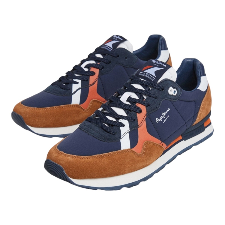 Pepe jeans homme brit road m bleu2528602_2 sur voshoes.com