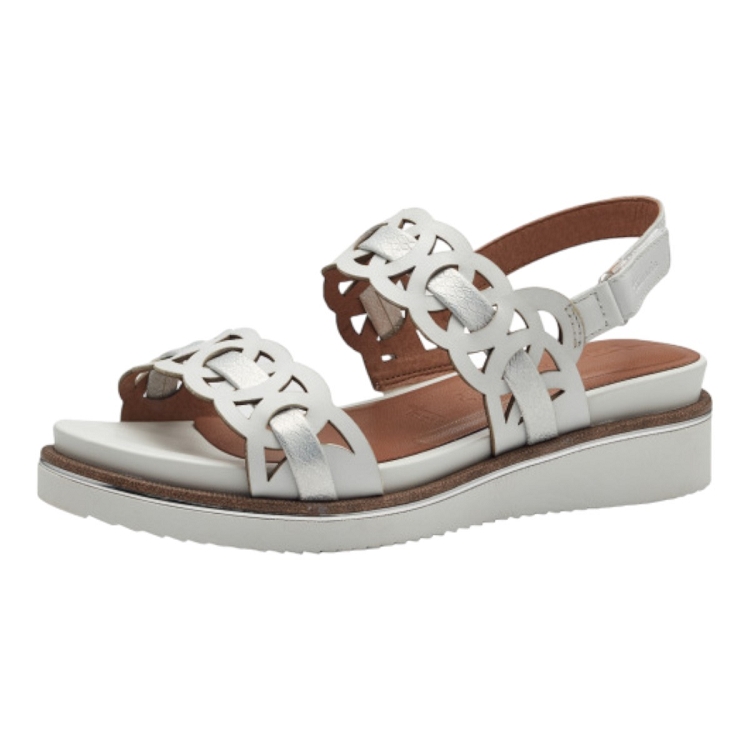 Tamaris femme 12821242 blanc2531101_2 sur voshoes.com