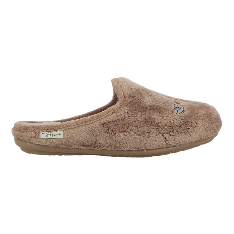 femme Maison de l espadrille femme mule coeur beige