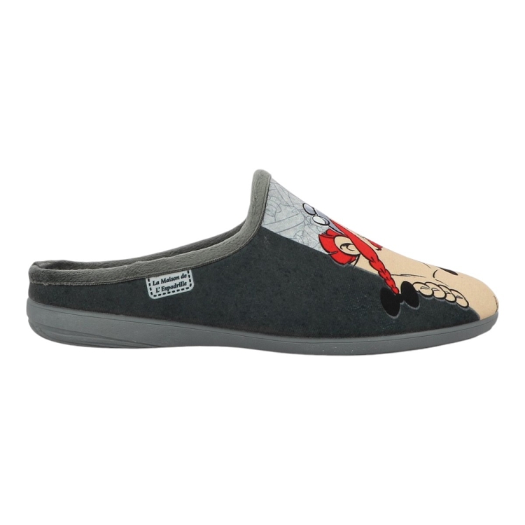 homme Maison de l espadrille homme asterix gris