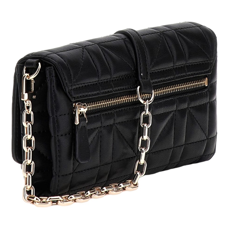 Guess femme assia crossbody flap organizer noir2539701_3 sur voshoes.com