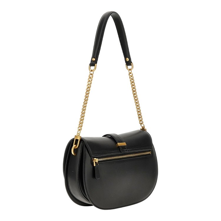 Guess femme kuba tri cmpt flap shldr bag noir2540901_2 sur voshoes.com