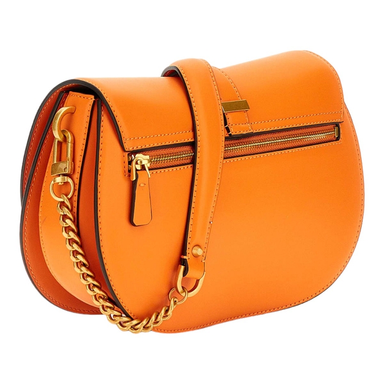 Guess femme kuba tri cmpt flap shldr bag orange2540903_2 sur voshoes.com