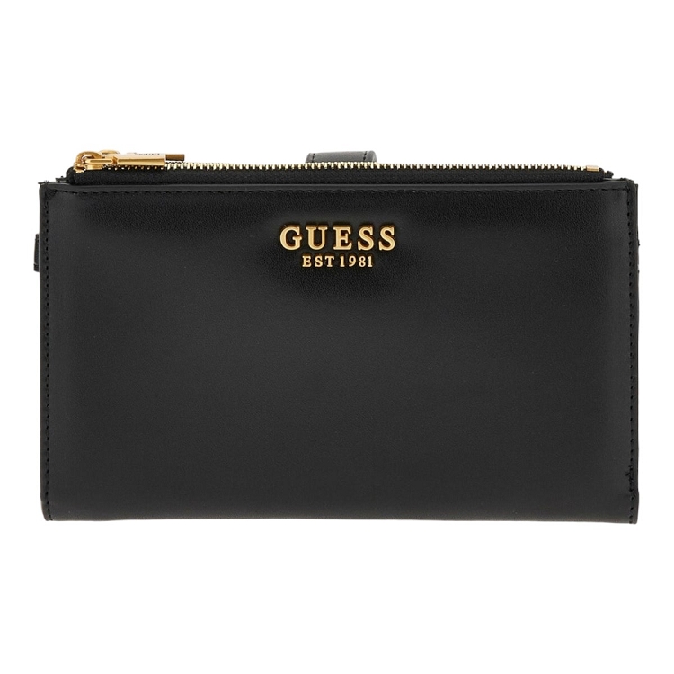 femme Guess femme laurel slg dbl zip organizer noir