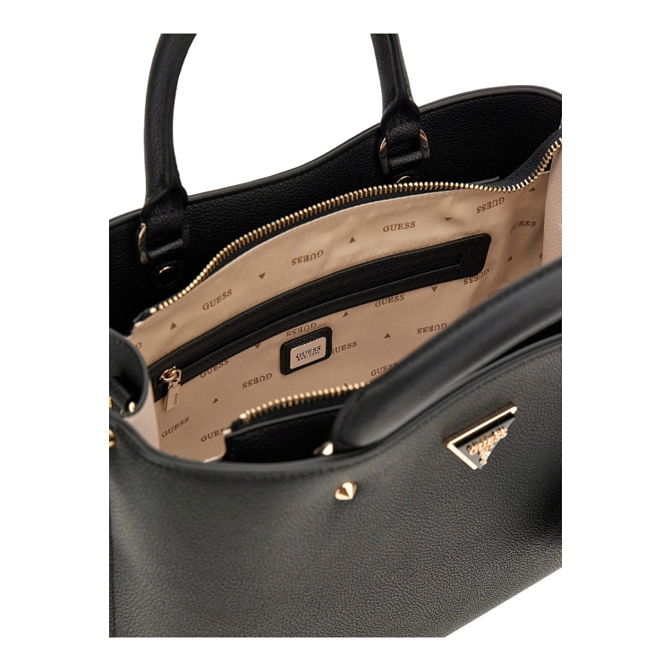 Guess femme meridian girlfriend satchel noir2543301_5 sur voshoes.com