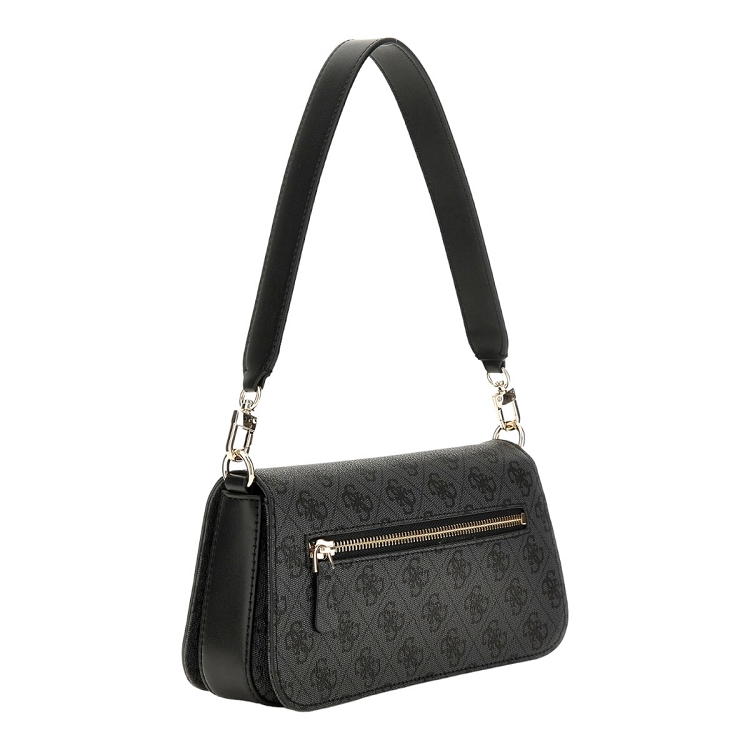 Guess femme eco mietta flap shoulder bag gris2543401_2 sur voshoes.com