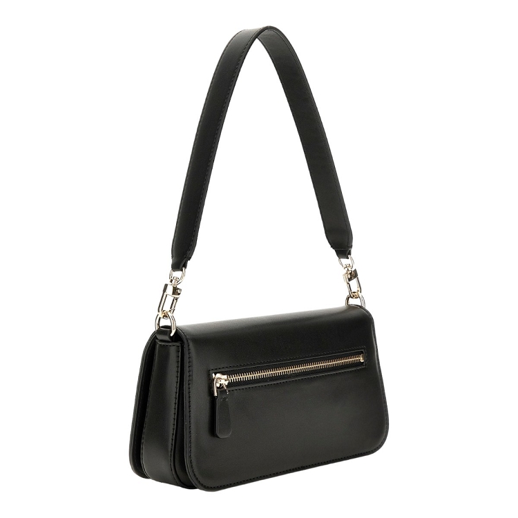 Guess femme eco mietta flap shoulder bag noir2543601_2 sur voshoes.com