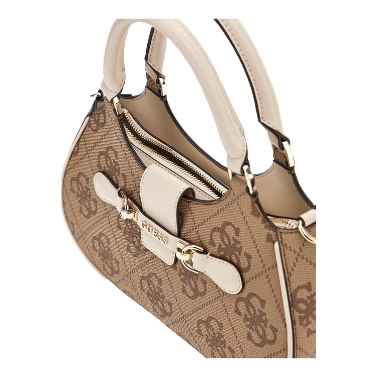 Guess femme nolana sml girlfriend satchel beige2543801_3 sur voshoes.com