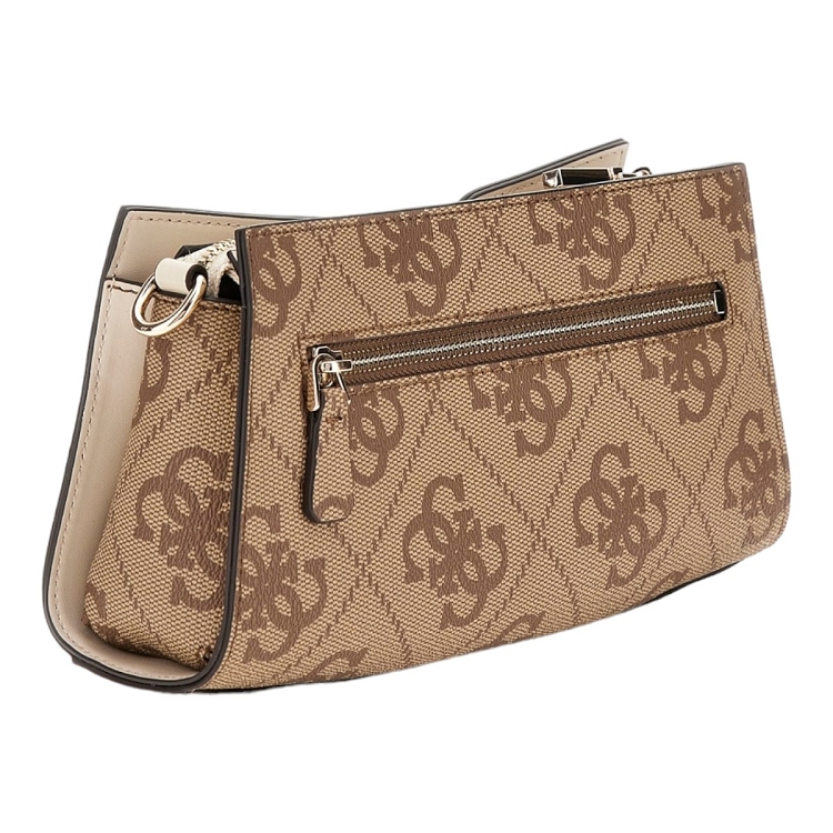 Guess femme nolana crossbody top zip beige2544001_2 sur voshoes.com