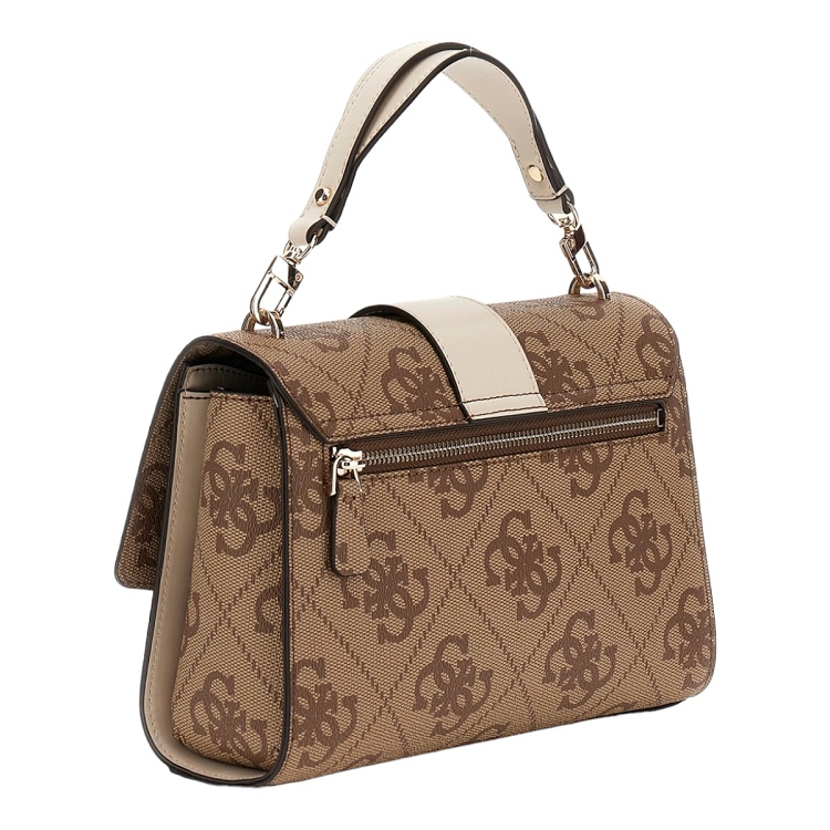 Guess femme nolana top handle flap beige2544101_2 sur voshoes.com