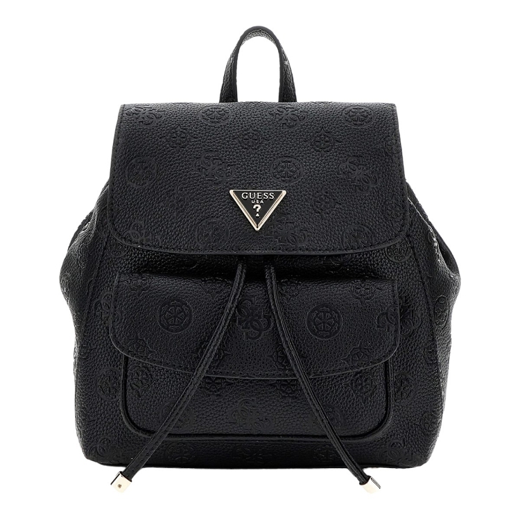 femme Guess femme cresidia small flap backpack noir