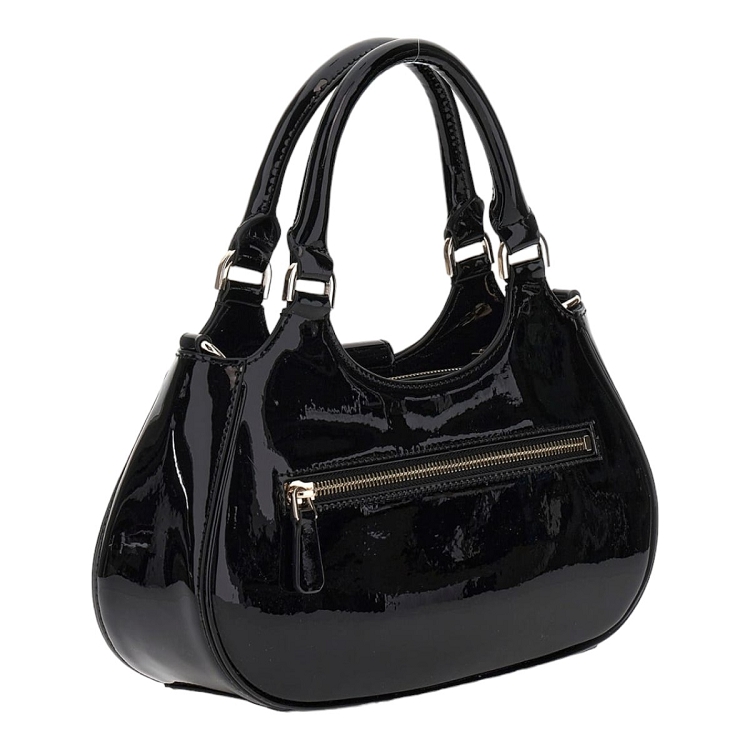 Guess femme nolana sml girlfriend satchel noir2544901_2 sur voshoes.com