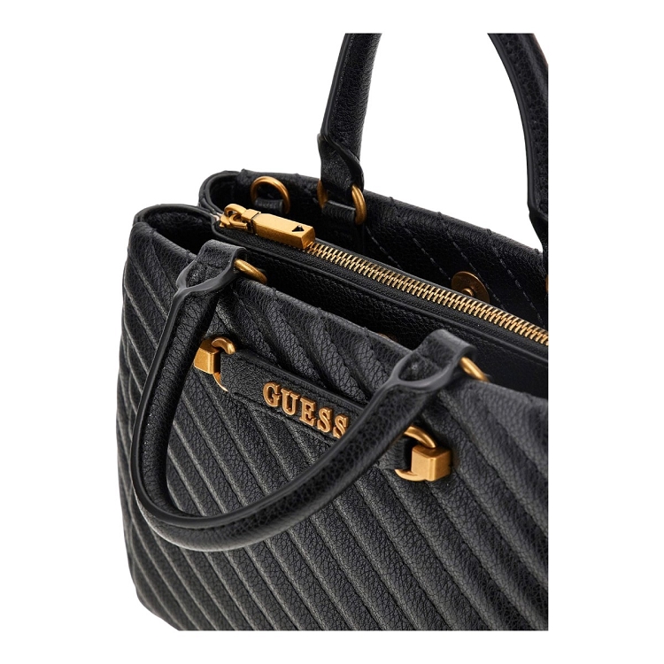 Guess femme sela small girlfriend satchel noir2545101_3 sur voshoes.com