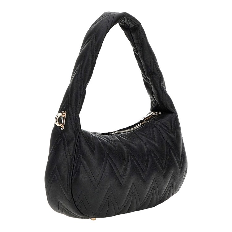 Guess femme eda top zip shoulder bag noir2545401_2 sur voshoes.com