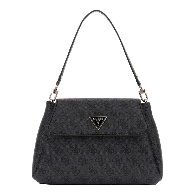 Guess femme sora gfriend flap shoulder bag noir2545901_2 sur voshoes.com