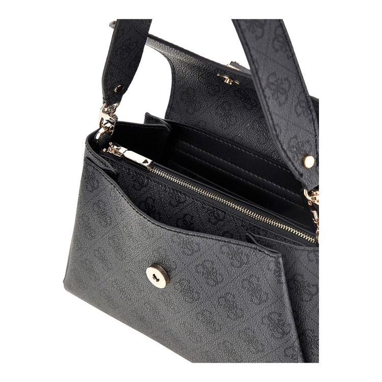 Guess femme sora gfriend flap shoulder bag noir2545901_4 sur voshoes.com