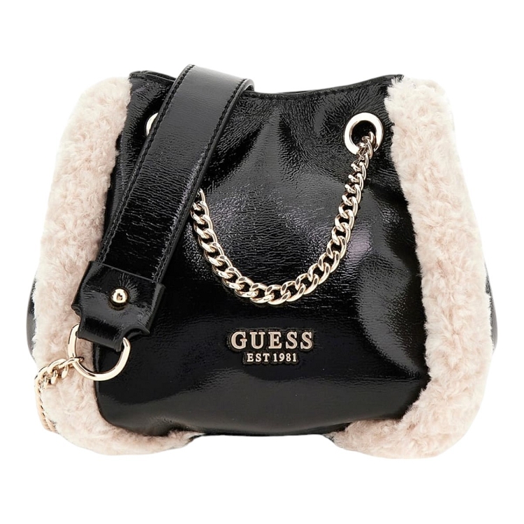 femme Guess femme davika convertible crossbody noir