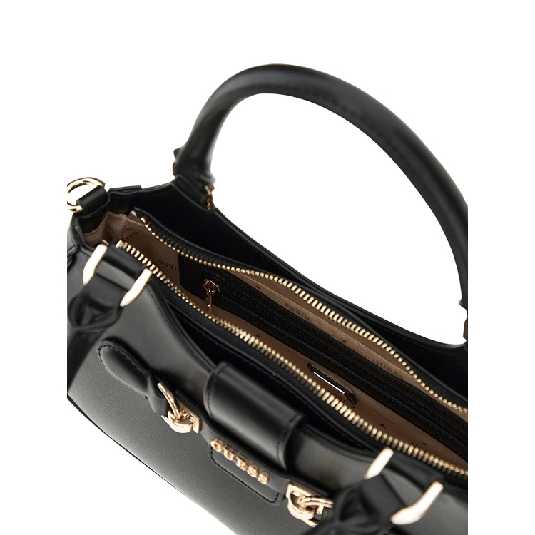 Guess femme nolana sml girlfriend satchel noir2546301_3 sur voshoes.com