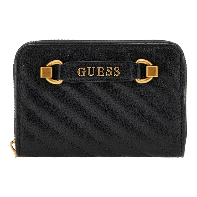 femme Guess femme sela slg medium zip around noir