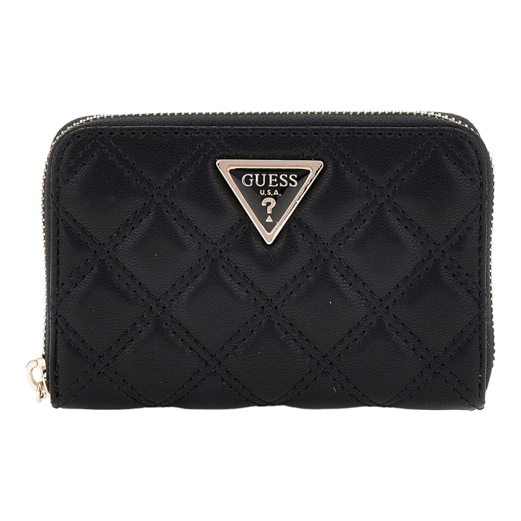 femme Guess femme giully slg medium zip around noir