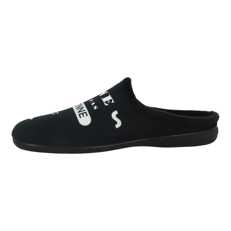 Maison de l espadrille homme mule humour m noir2554903_3 sur voshoes.com