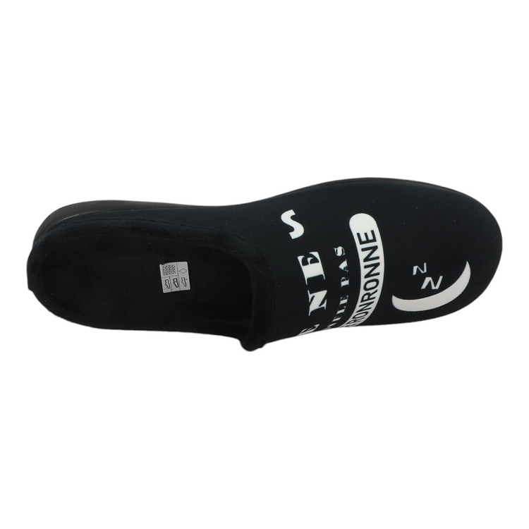 Maison de l espadrille homme mule humour m noir2554903_5 sur voshoes.com