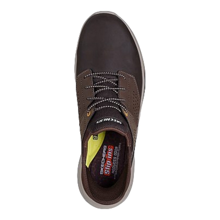 Skechers homme slade   macklin marron2555101_4 sur voshoes.com