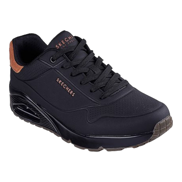 Skechers homme uno   suited on air noir2555501_2 sur voshoes.com