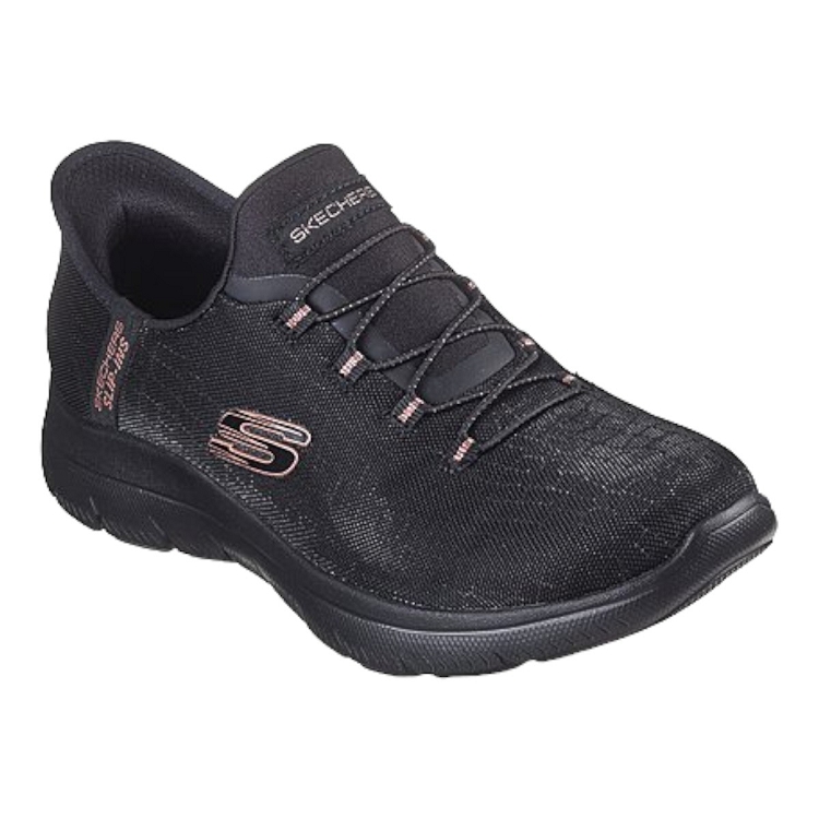 Skechers femme summits classy night noir2555601_2 sur voshoes.com