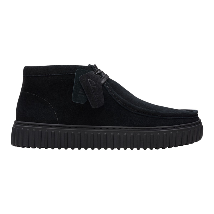 femme Clarks femme torhill hi noir