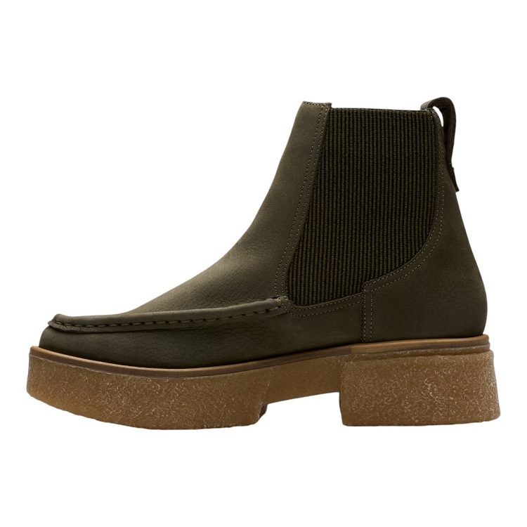 Clarks femme linoso top vert2561801_3 sur voshoes.com