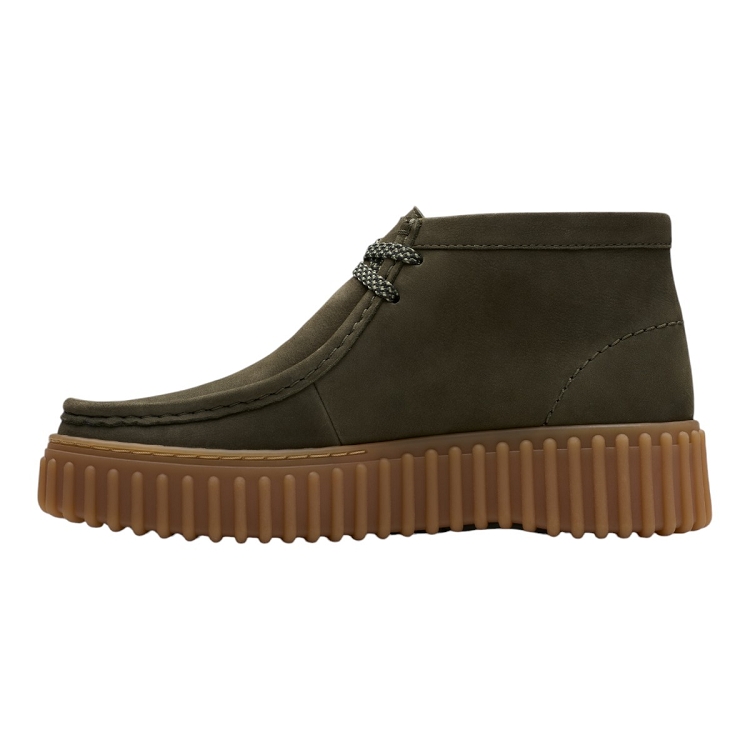 Clarks femme linoso top vert2561901_3 sur voshoes.com