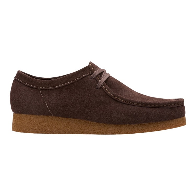 homme Clarks homme wallabeeevo marron