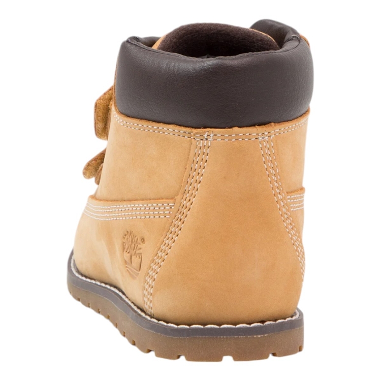 Timberland garcon pokey pine mid hook loop marron2565401_5 sur voshoes.com