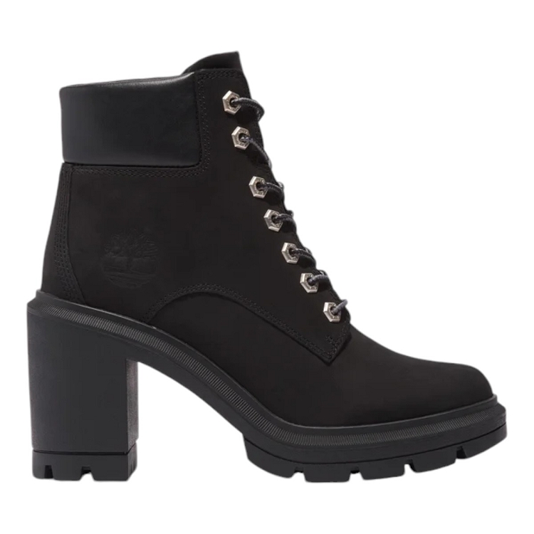 femme Timberland femme allington heights mid lace up noir