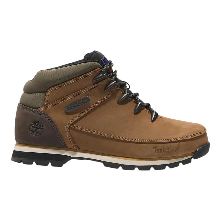 homme Timberland homme euro sprint mid lace marron