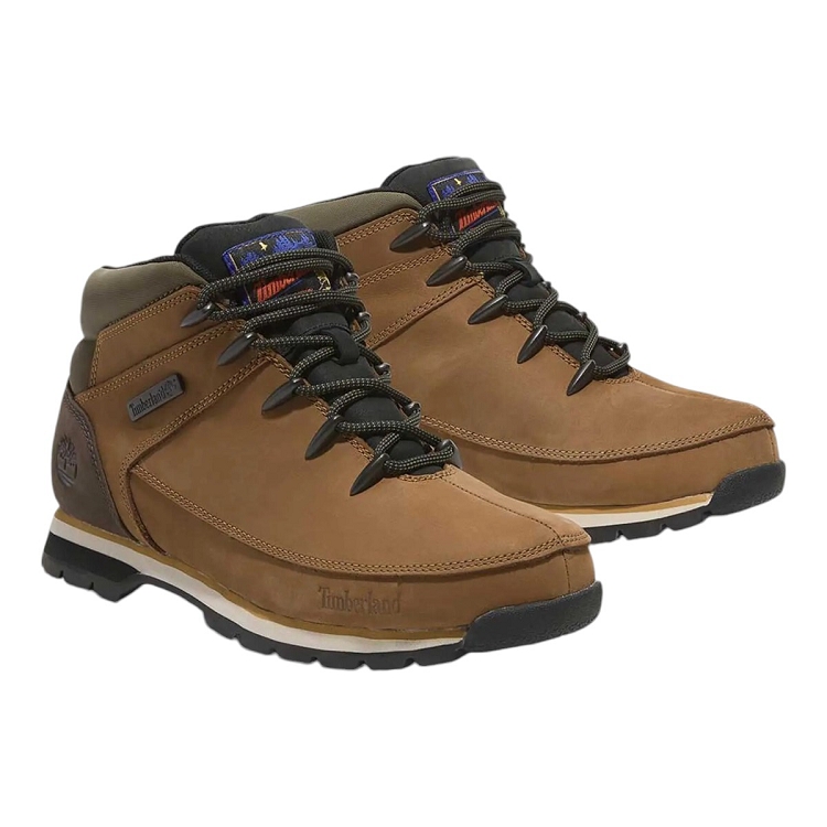 Timberland homme euro sprint mid lace marron2565702_2 sur voshoes.com