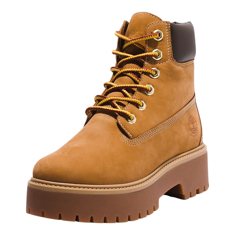 Timberland femme stone street 6 inch lace up waterproof marron2565901_2 sur voshoes.com