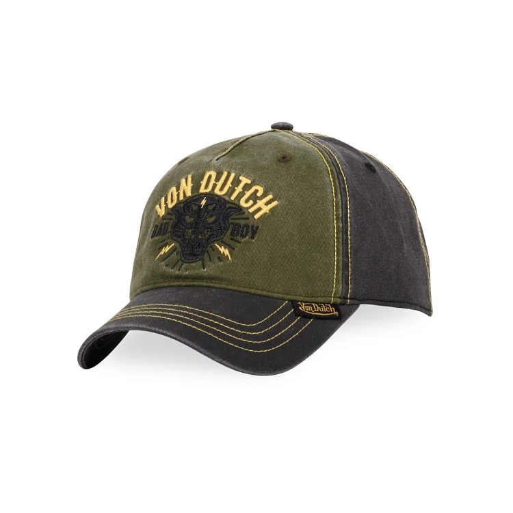 Von dutch homme casquettes   baseball vintage vert2566501_2 sur voshoes.com