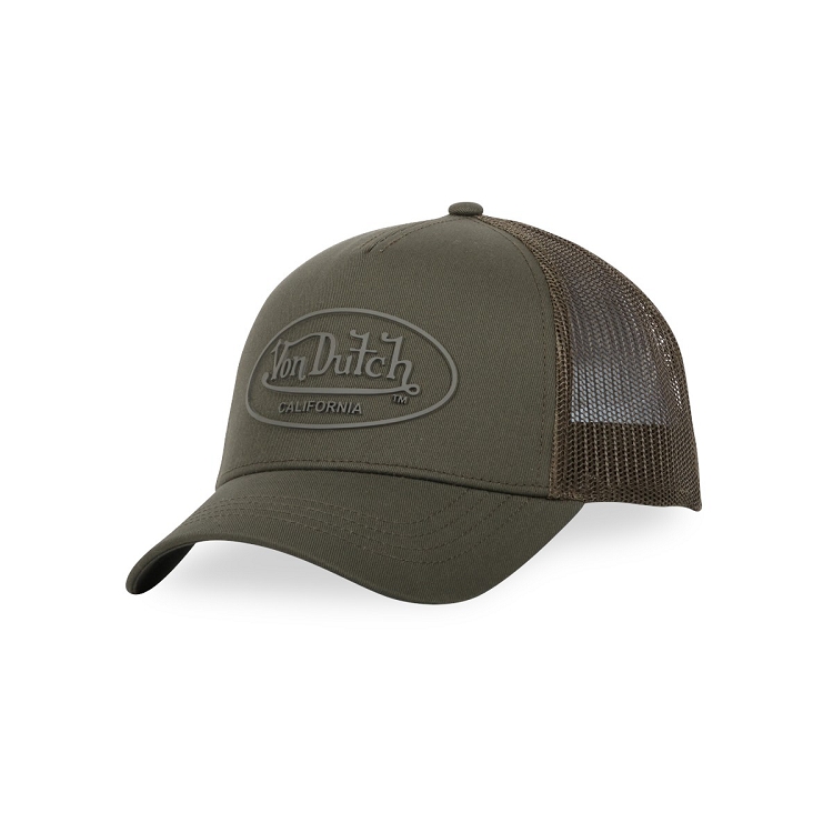 Von dutch homme casquettes  logo 07 vert2566901_2 sur voshoes.com