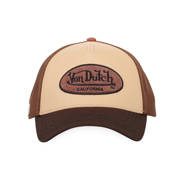 homme Von dutch homme casquettes   baseball filet beige