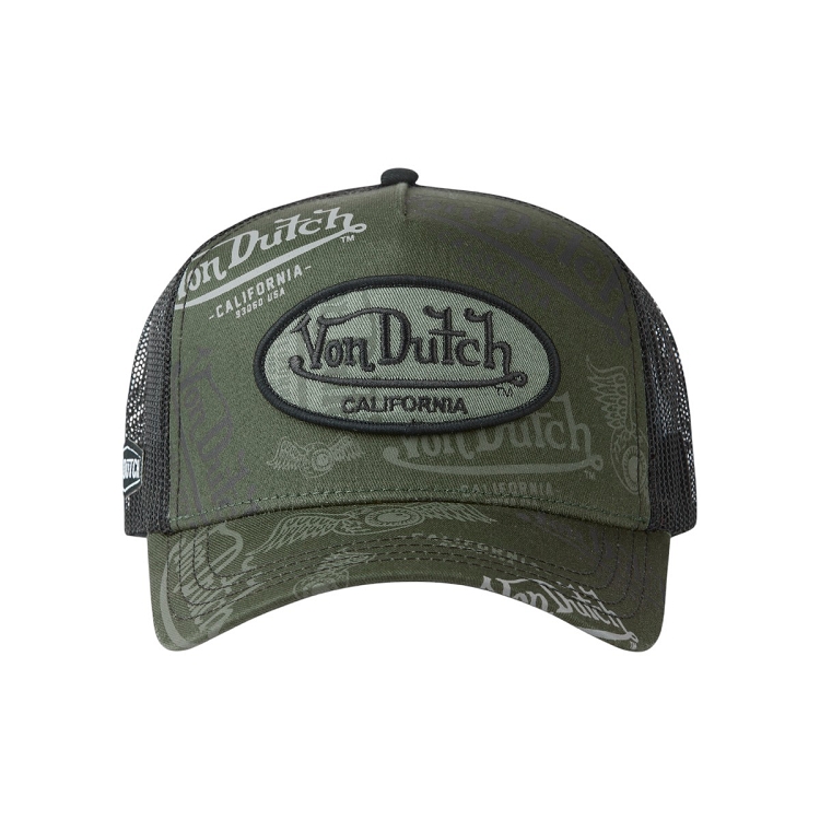 homme Von dutch homme casquettes  cafe vert