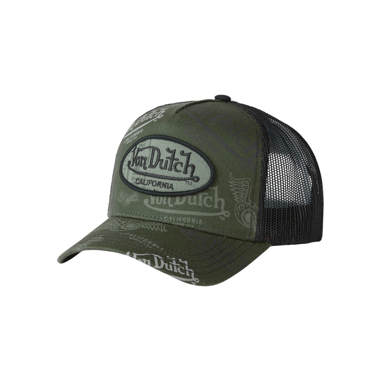 Von dutch homme casquettes  cafe vert2567601_2 sur voshoes.com