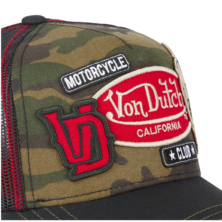 Von dutch homme casquettes   trucker vert2567701_3 sur voshoes.com