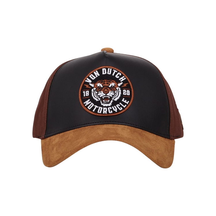 homme Von dutch homme casquettes trucker marron