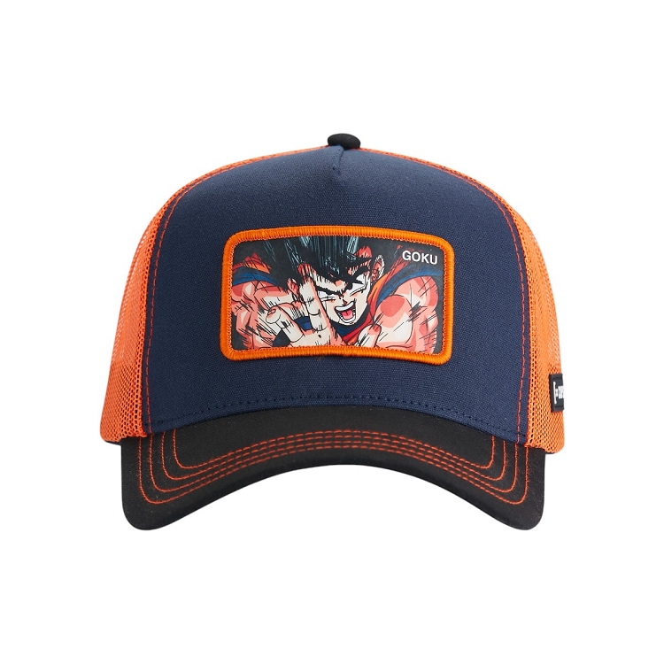 homme Capslab by freegum homme casquette trucker capslab x dbz noir