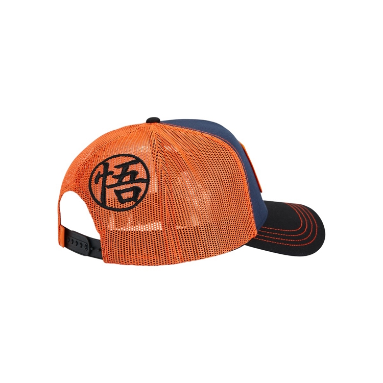 Capslab by freegum homme casquette trucker capslab x dbz noir2568501_3 sur voshoes.com