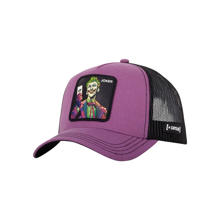 Capslab by freegum homme casquette trucker capslab dc comics violet2568601_2 sur voshoes.com