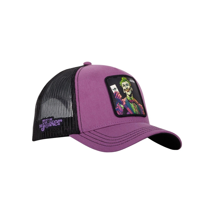 Capslab by freegum homme casquette trucker capslab dc comics violet2568601_3 sur voshoes.com