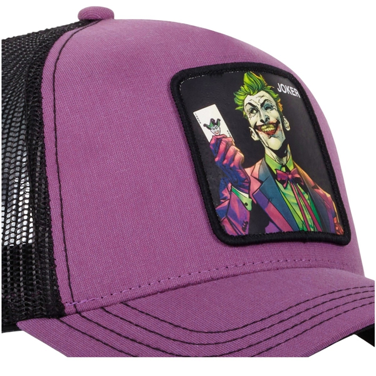 Capslab by freegum homme casquette trucker capslab dc comics violet2568601_4 sur voshoes.com